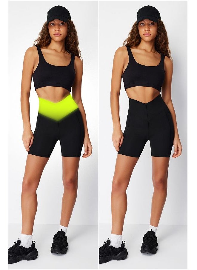 Black Waist Extra Coupler Knitted Sports Shorts/Short Leggings THMSS24TY00014 - pzsku/Z16DFEE825A345448AC4FZ/45/_/1730941964/3f239334-9af5-4730-93a7-9d5dc732de46