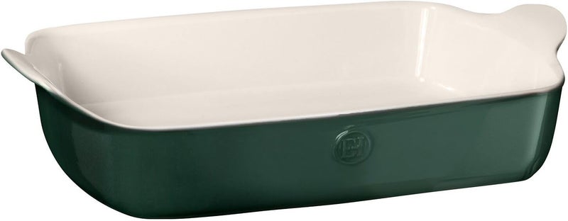 Emile Henry 13 x 9 Large Rectangular Baker  Modern Classics Collection Evergreen - Image 1