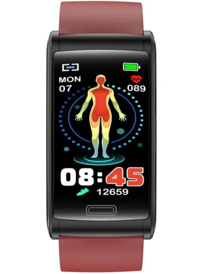 AROAQ Blood Glucose Test Smart Watch, E600 Blood Glucose Monitoring Smartwatch, 1.47Inch TFT Non-Invasive Blood Glucose Smart Watch, Fitness Watch with Multi Sport Modes for Men Women - Image 2