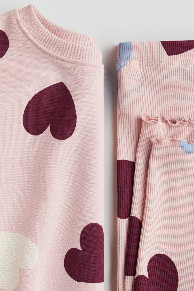 H&M 2-piece sweatshirt and leggings set