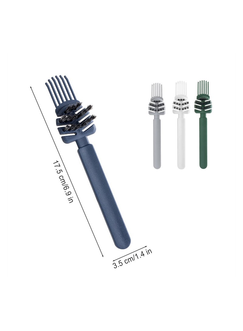 سيوسي منظف فرش الشعر، 8 عبوات من أدوات تنظيف مشط الشعر، منظف مشط 2 في 1، أداة تنظيف فرشاة الشعر، لإزالة غبار الشعر واستخدام المنزل والصالون، 4 ألوان - Image 2