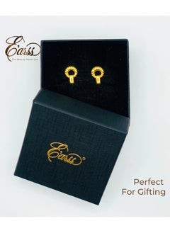 Fancy Knot Gold Earring | Stainless Steel | 18K Gold Plated - pzsku/Z16E005916FE775596CDFZ/45/_/1738671084/5efce4f3-4bf4-42a7-9f1b-45c0e18516e7