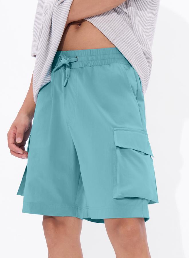 ذا سوليد ستور شورت كارجو بطول الركبة - Image 1