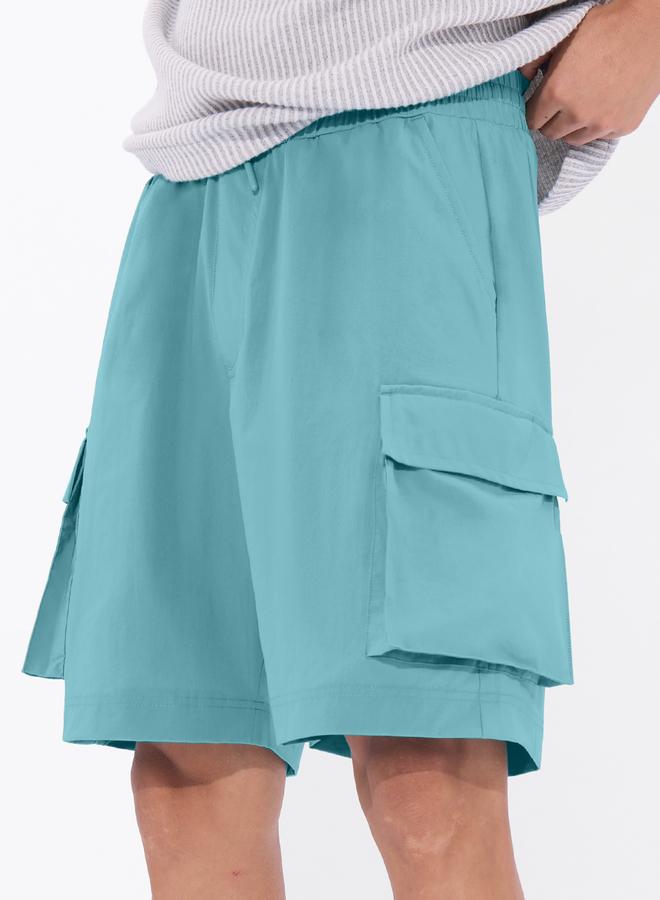 ذا سوليد ستور شورت كارجو بطول الركبة - Image 3