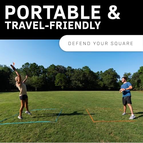 Waboba Battle Bird - Rethink Your Paddle Game – Backyard Set Includes: 2 Wearable Paddles, 2 Small Birdies and a Easy Court to Set-up with Stakes - Size 200 x 120 x 228 mm - Image 4