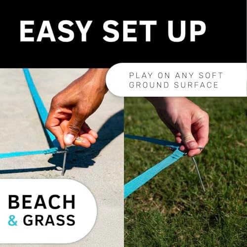 Waboba Battle Bird - Rethink Your Paddle Game – Backyard Set Includes: 2 Wearable Paddles, 2 Small Birdies and a Easy Court to Set-up with Stakes - Size 200 x 120 x 228 mm - Image 3