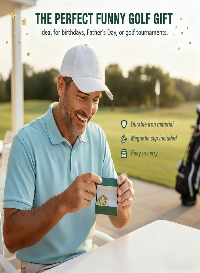 Hather Funny Golf Ball Marker World Champion Goose with Hat Clip, Standard Magnetic Elastic Hat Clip,Unique Golf Gift for Men & Women,Golf Lovers - Image 4