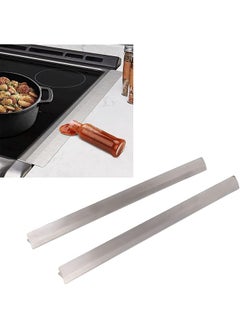 Kitchen Stove Counter Gap Cover 2 Pack 19.9Inch Stainless Steel Stove Gap Covers Heat Resistant Oven Gap Filler Gaps Between Stovetop And Counter Easy To Clean - pzsku/Z16E03B42A3172B49569EZ/45/_/1741178018/023b8ccd-3287-4fcd-9bfe-803eb20b8940