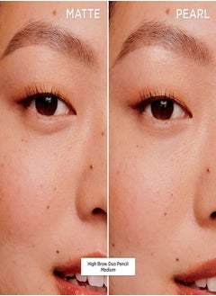 benefit Benefit High Brow Dual Ended Highlighting Eyebrow Pencil Medium - Almond Cream (Matte End) Honey Glow 1.2 g  - Image 5
