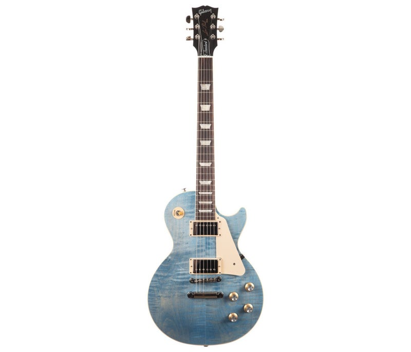 Gibson USA LPS600OBNH1 Les Paul Standard '60s Figured Top Electric Guitar - Ocean Blue - Image 2