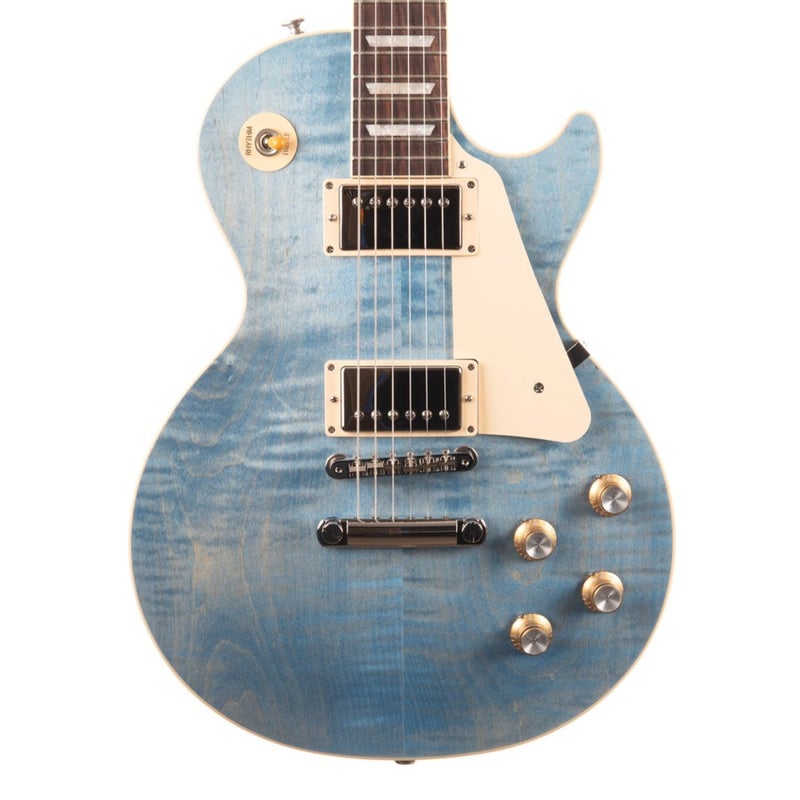 Gibson USA LPS600OBNH1 Les Paul Standard '60s Figured Top Electric Guitar - Ocean Blue - Image 1