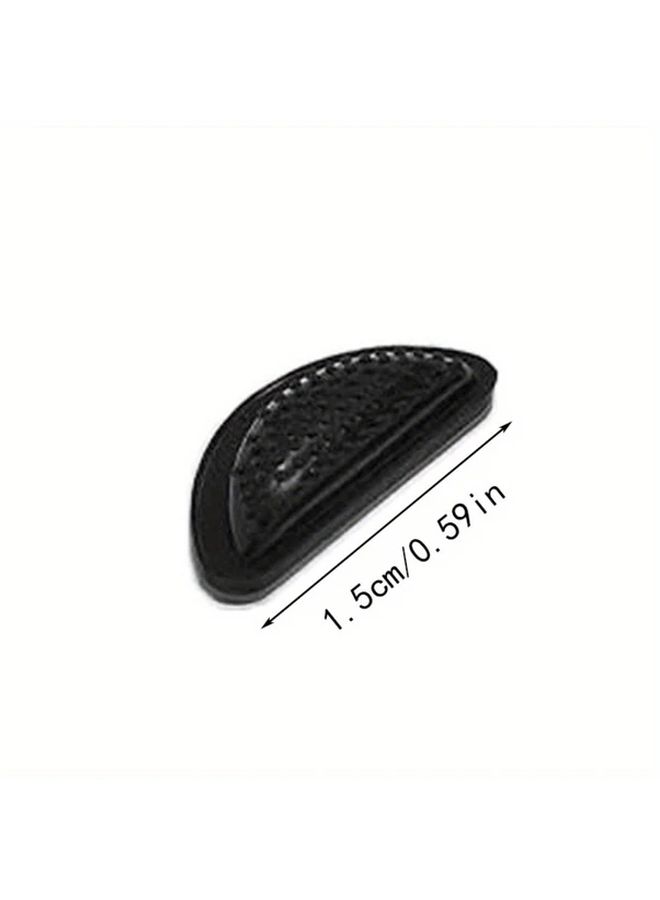 D Shaped Airbag Eyeglass Nose Pads 40pcs Black Comfortable Breathable Anti Slip - Image 4