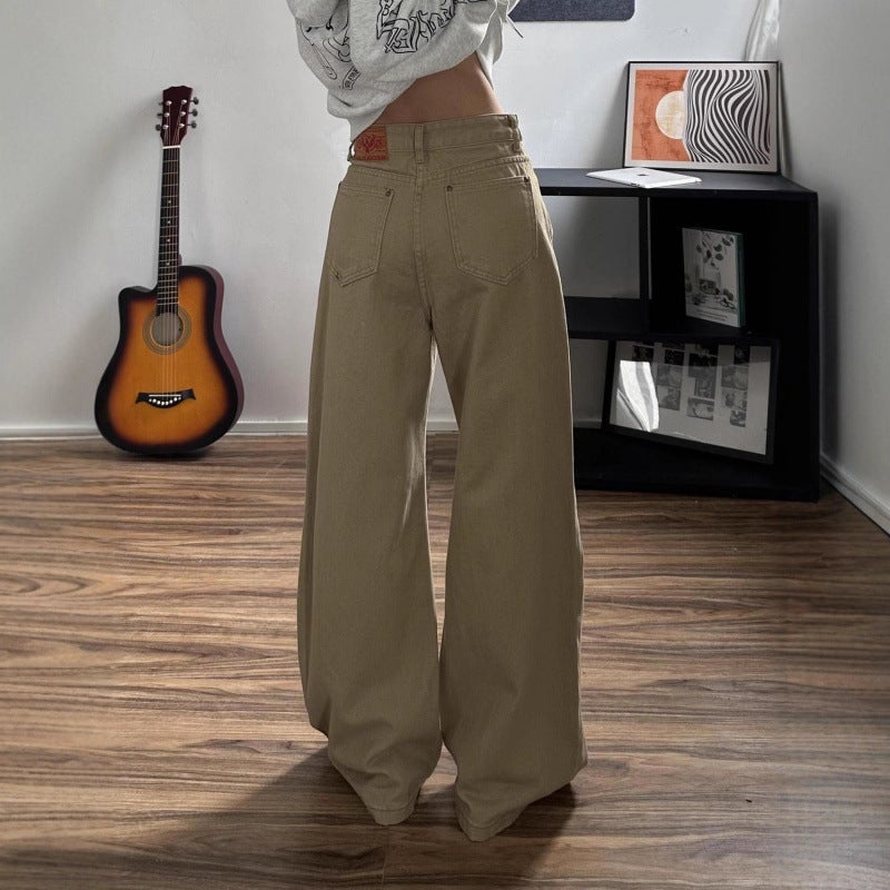 Unisex Classic Denim Jeans Loose Fit Daily Outdoor Wear - Image 4