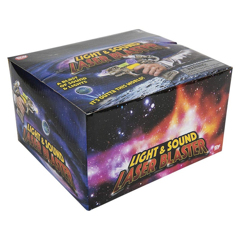 Rhode Island Novelty 7 Inch Light Blaster Gun, 6 Pieces per Order - Image 3