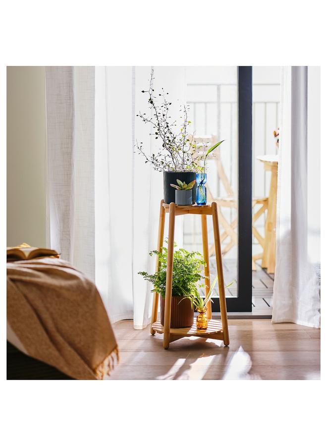 Zaboon Plant Stand, Bamboo, 60 Cm - Image 2