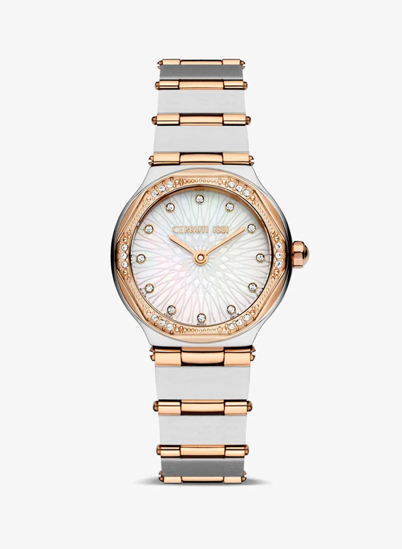 Cerruti Watch for Women - White Dial - 28 MM