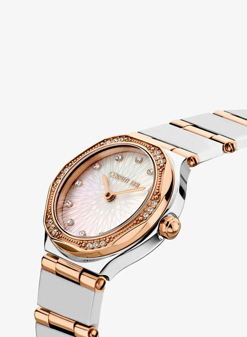 CERRUTI 1881  Cerruti Watch for Women - White Dial - 28 MM for Women | Best Price UAE