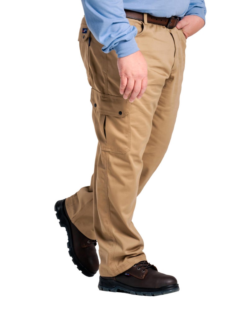 LAPCO FR Cargo Pants for Men, 100% Cotton, Flame Resistant Utility Work Pants, Mid Rise, Straight Leg, Relax Fit, Moisture Management Finish - Image 4