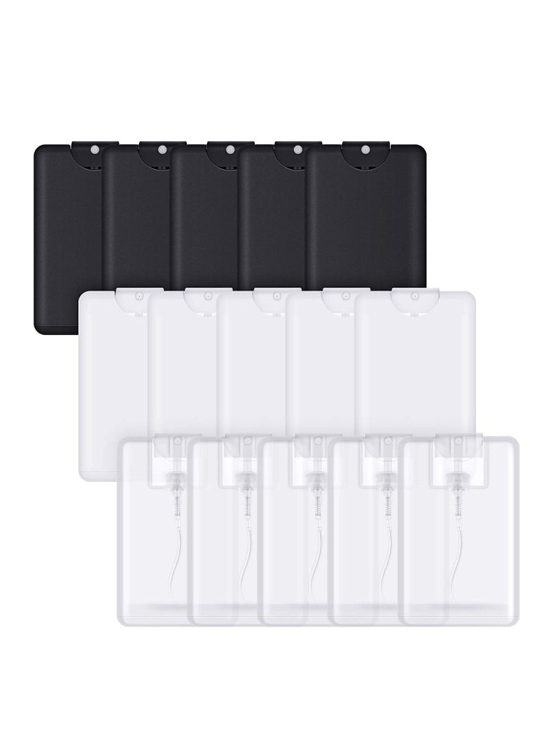 Y&D 20 ml Cardcase-like Plastic Perfume Spray Bottles Refillable Fine Mist Bottle Portable Moisturizing Sprayer Box Empty Travel for Makeup Cosmetic Essential Oil (15 Pcs)  - Image 1