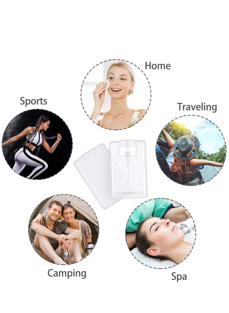 Y&D 20 ml Cardcase-like Plastic Perfume Spray Bottles Refillable Fine Mist Bottle Portable Moisturizing Sprayer Box Empty Travel for Makeup Cosmetic Essential Oil (15 Pcs)  - Image 3
