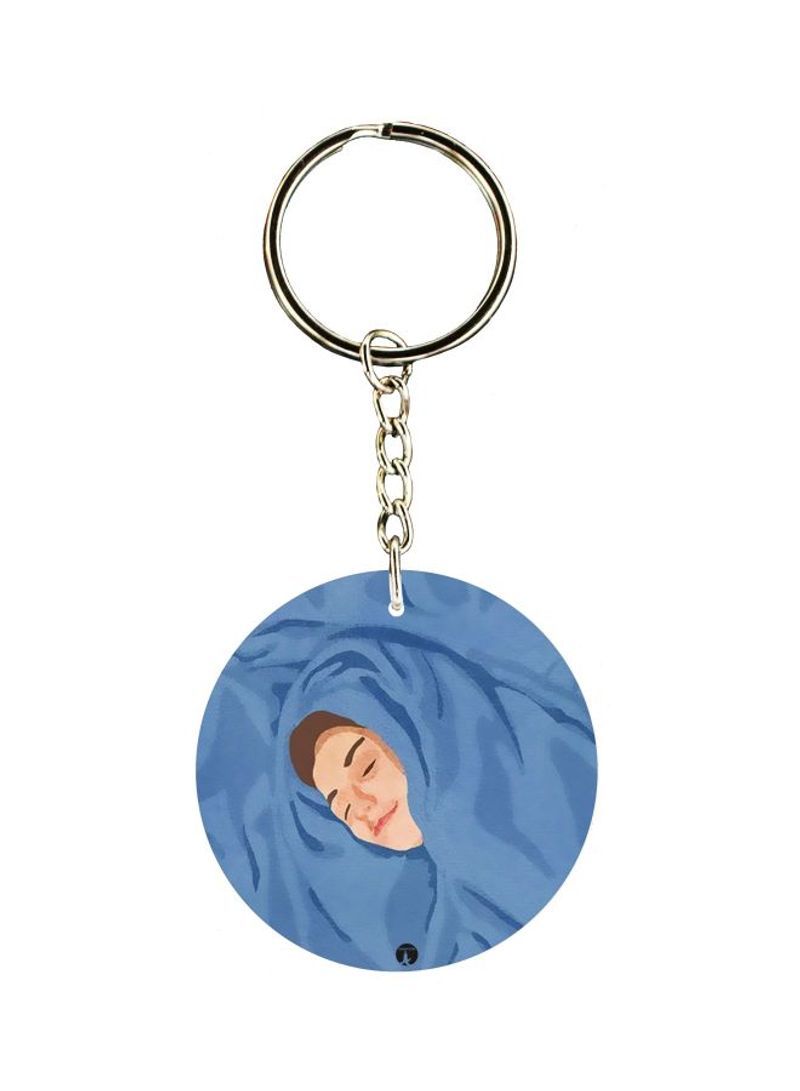 Double Side Printed Keychain