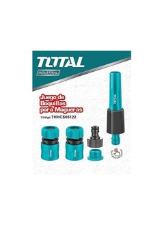 Generic Total 5 PCS Hose Quick Connectors Set with Twist Spray Nozzle, ABS Material THHCS05122  - Image 2