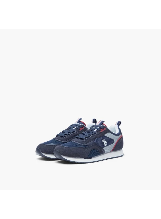 U.S. Polo Assn. U.S. Polo Assn. Men’s Navy MEDI GLB 6FX Sneakers – Lightweight Casual Sports Shoes for Everyday Comfort