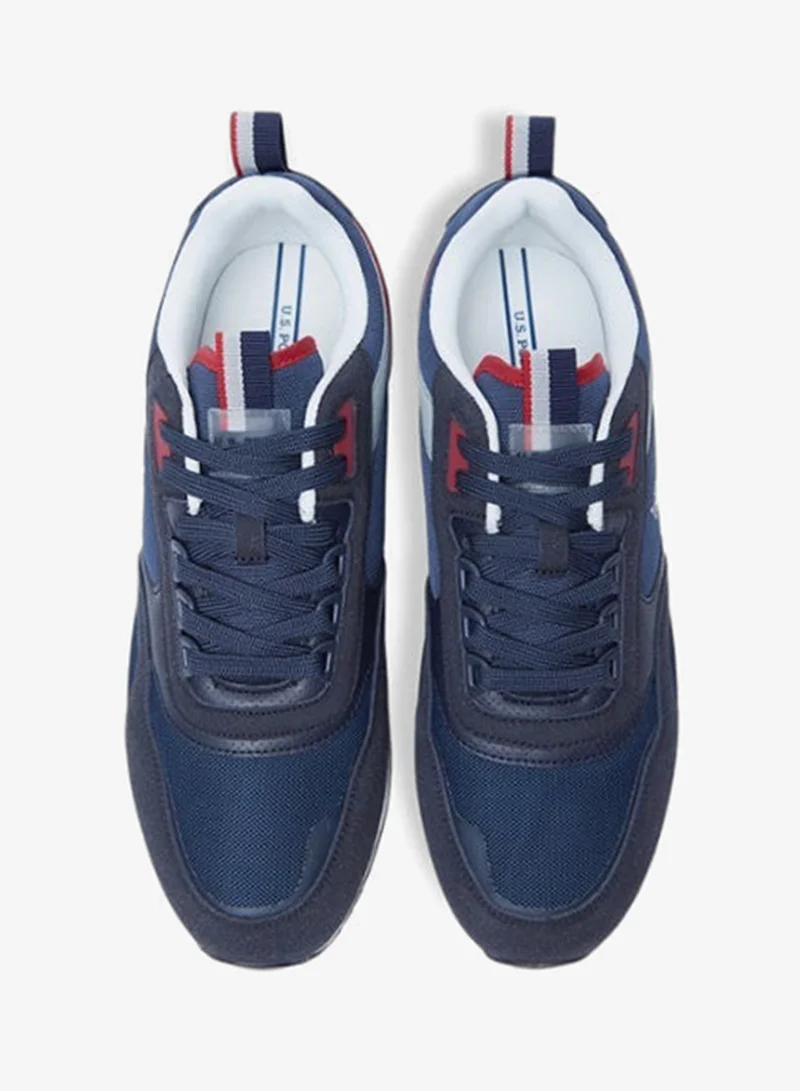 U.S. Polo Assn. Navy Blue U.S. Polo Assn. Men’s Navy MEDI GLB 6FX Sneakers – Lightweight Casual Sports Shoes for Everyday Comfort for Men | Best Price UAE