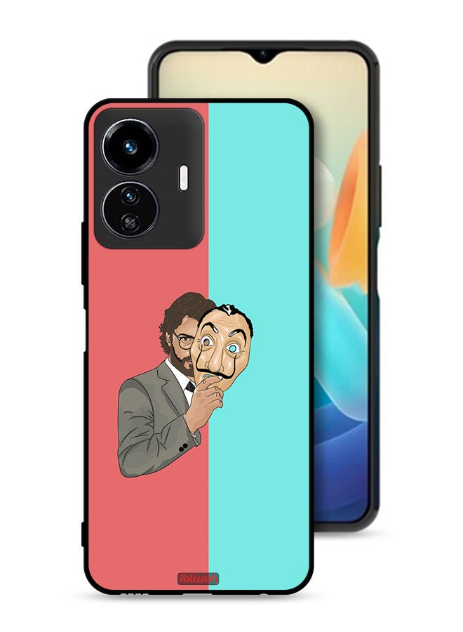 Tolwak Vivo Y77e 5G Protective Case Cover The Professor Art - Image 1