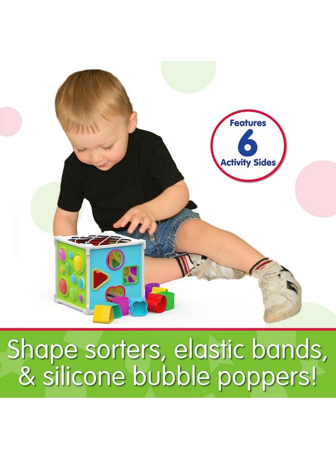 The Learning Journey: Pop & Discover Activity Cube - Fun Montessori Early Educational - Sensory Toy for Kids - Autism - Pop It Baby Toddler Toys & Gifts for Boys & Girls Ages 12 Months to 3 Years - Image 3