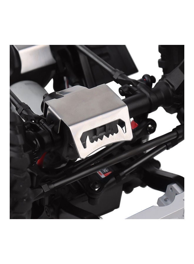 NIBEMINENT 8-Piece Chassis Armor Stainless Steel Axle Protector Skid Plate Compatible With Traxxas TRX-6 G63 6X6 RC Crawler 20x3x15cm - Image 4