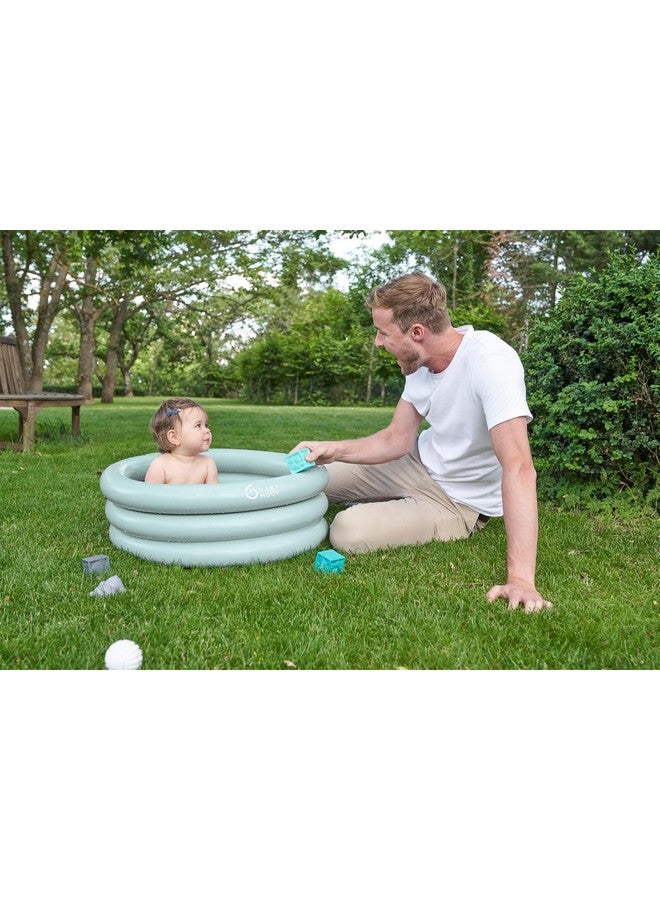 Babymoov Inflatable Bathtub & Pool - Safe, Portable & Grows with Baby (from 0+ Newborn Insert Included) - Image 3
