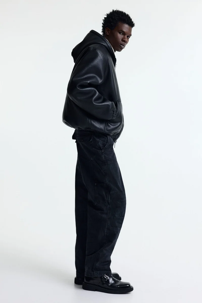 H&M  Loose Fit Carpenter trousers for Men | Best Price UAE