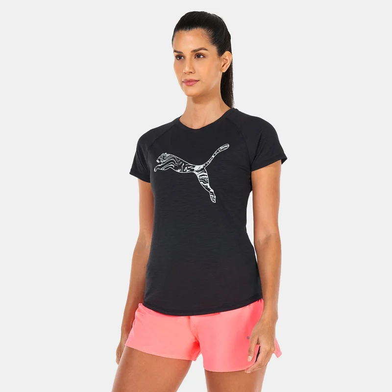 PUMA Women's Run Logo T-Shirt