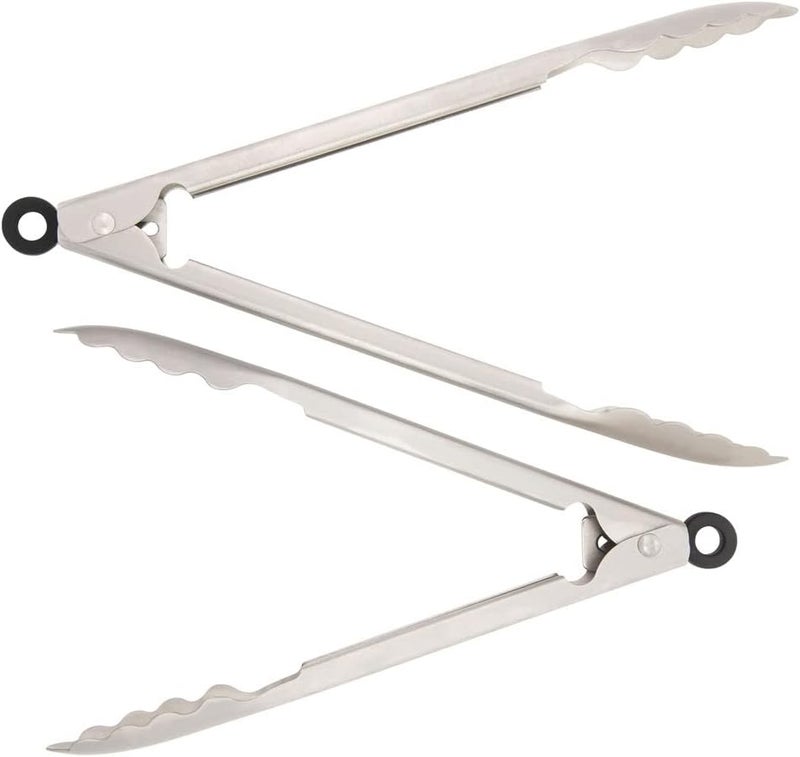 KitchenAid Universal Utility and Serving Stainless Steel Kitchen Tongs, Set of 2 - Image 5