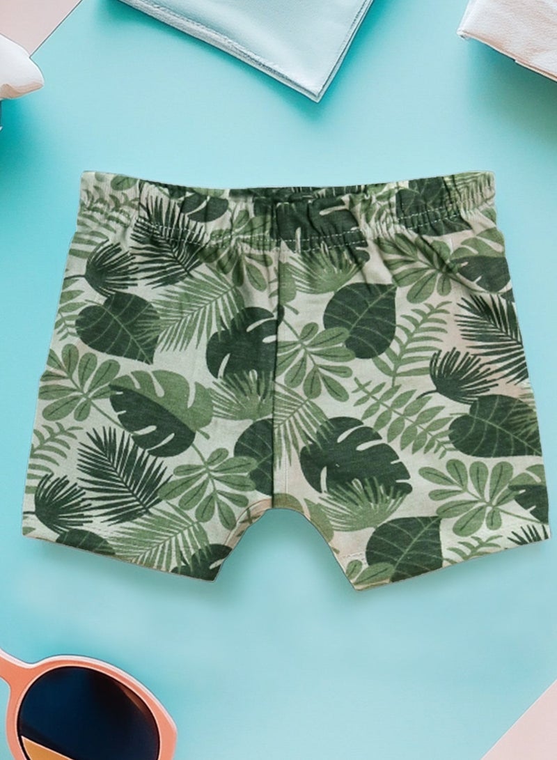 لؤي مجموعة ملابس أطفال للأولاد والبنات مصنوعة من القطن العضوي بنسبة 100% من LUAY، مجموعة ملابس قصيرة الأكمام للأطفال للأولاد والبنات الصغار - Image 5