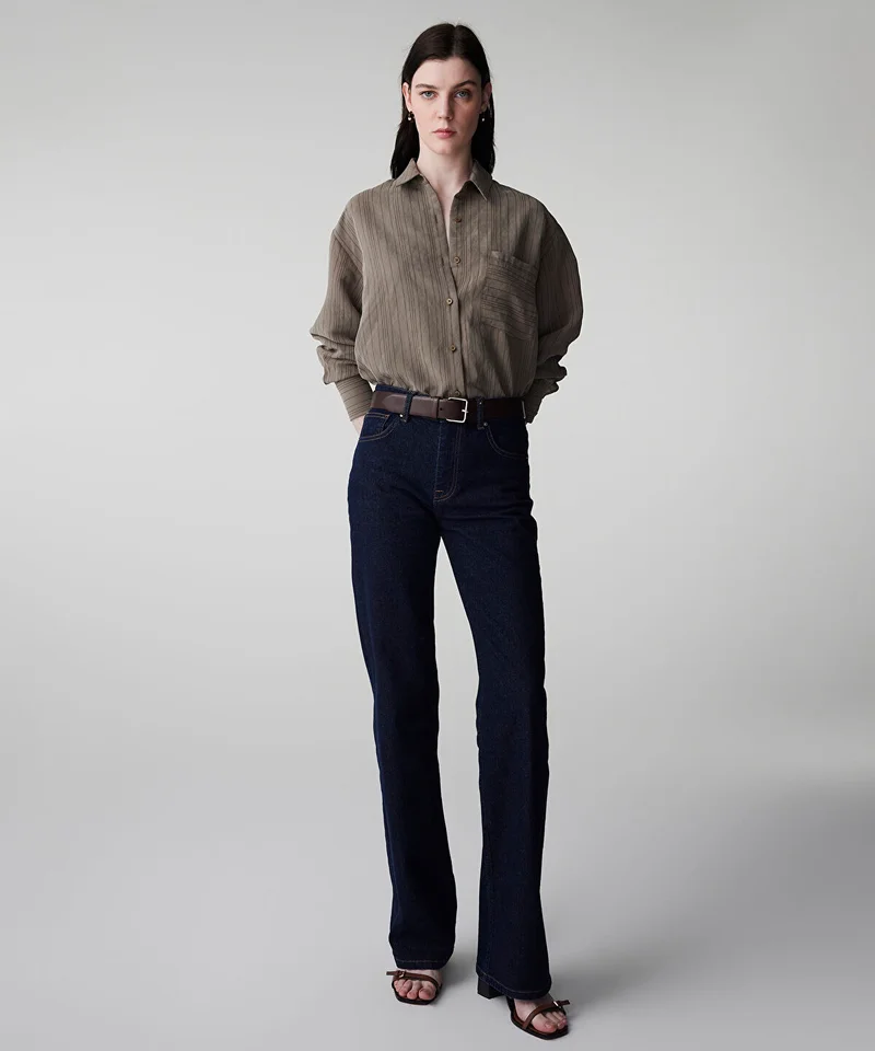 Ipekyol Striped Jacquard Shirt