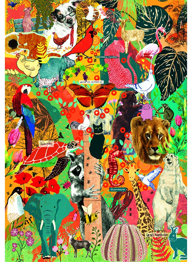Clementoni 1000 Piece Puzzle – More Is More Animal And Botanics | Nature Art Jigsaw Puzzle For Adults - Image 4
