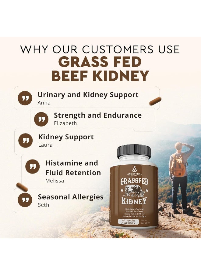 Ancestral Supplements High in Selenium, B12, Dao Supports Kidney, Urinary, Histamine Health (180 Capsules) - Image 4