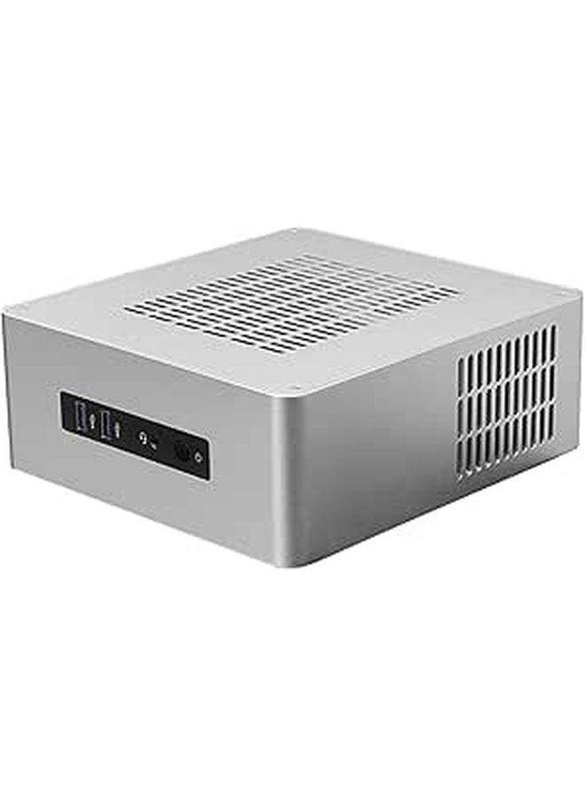 حالة الكمبيوتر الشخصي TA80 صغيرة الحجم من نوع ITX لبناء أجهزة HTPC مع تبريد عالي في هيكل سطح مكتب مدمج - Image 1