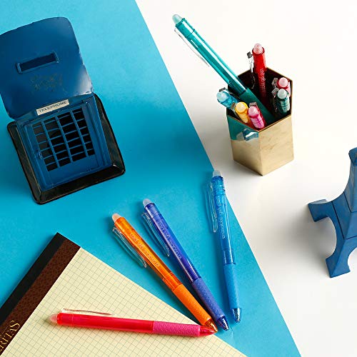 Vanstek 22 Colors Retractable Erasable Gel Pens Clicker, Fine Point(0.7), Make Mistakes Disappear, Premium Comfort Grip for Drawing Writing Planner and Crossword Puzzles - Image 5