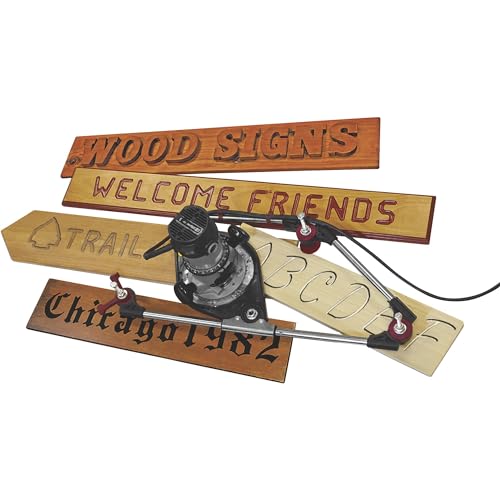 Milescraft 1221 Pantograph PRO - Complete Tracing Routing System for Custom Made Wood Signs, Black - Image 4