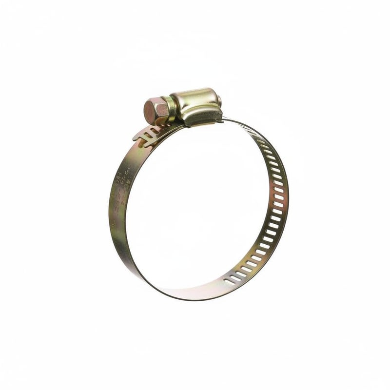 Universal Metal Hose Clamp Adjustable Worm Drive Pipe Clip Heavy Duty Gas Hose Clamp Rust Resistant Fastening Clamp for Air Water Fuel Hoses 5 Pecies (3 Inch) - Image 3