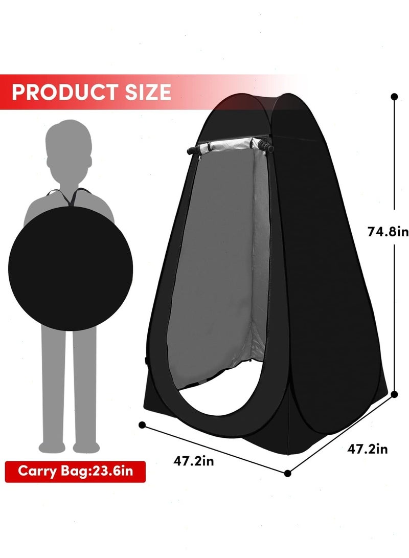 Topyich Pop Up Changing Tent - Portable Privacy Shower & Camping Toilet Tent with Carry Bag, Outdoor Changing Room for Camping, Picnic, Beach - Image 2