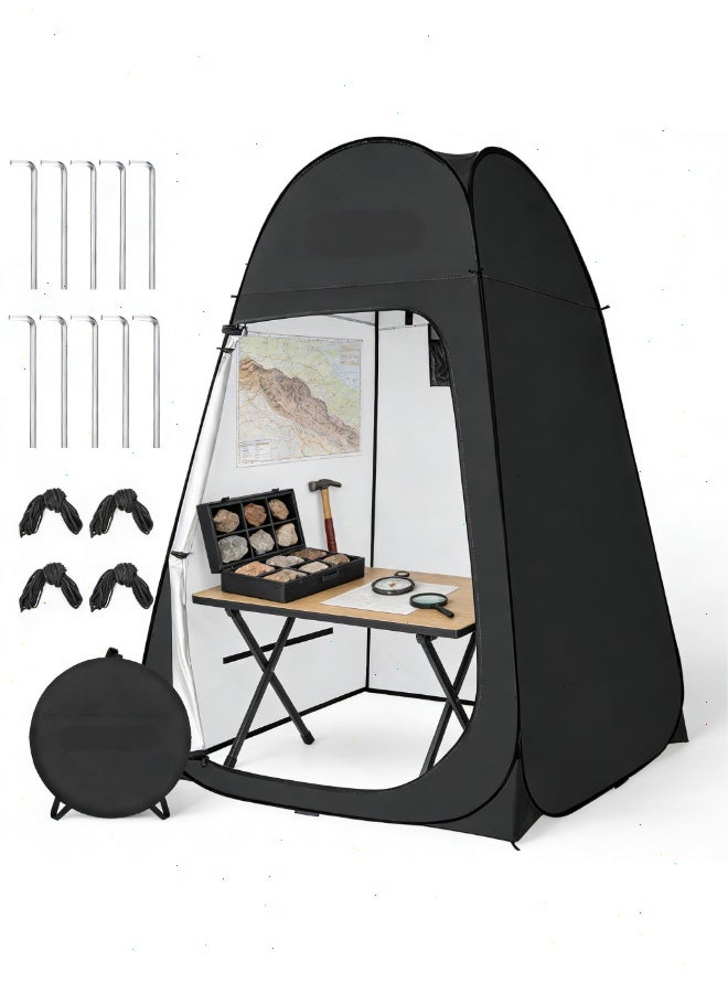 Topyich Pop Up Changing Tent - Portable Privacy Shower & Camping Toilet Tent with Carry Bag, Outdoor Changing Room for Camping, Picnic, Beach - Image 1