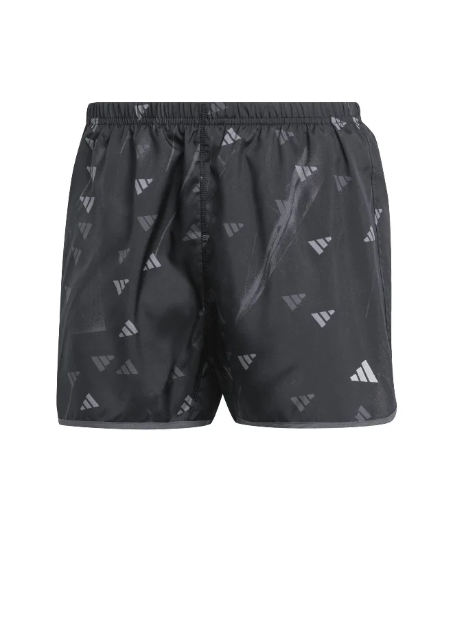 اديداس adidas Run It Bl Short Black Running Shorts 2XS3