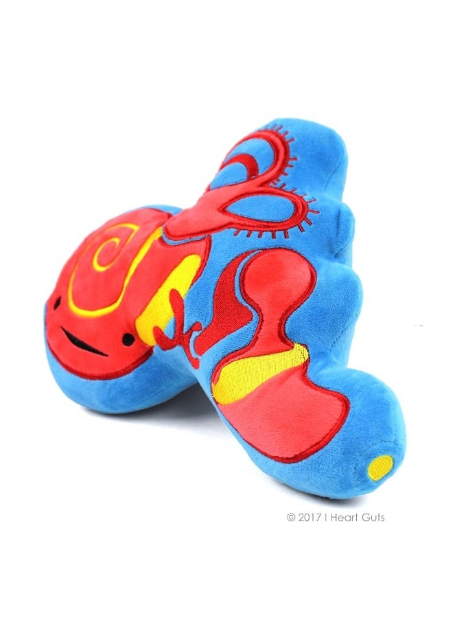 I Heart Guts Inner Ear Plush - Now Hear This - 12" Audiology ENT Gift Stuffed Toy - Image 3