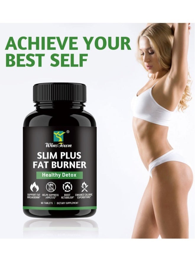 وينز تاون كبسولات سليم بلس لحرق الدهون - Detox صحي لحرق الدهون وتنحيف الجسم (بديل غلاف جاج) - Image 1