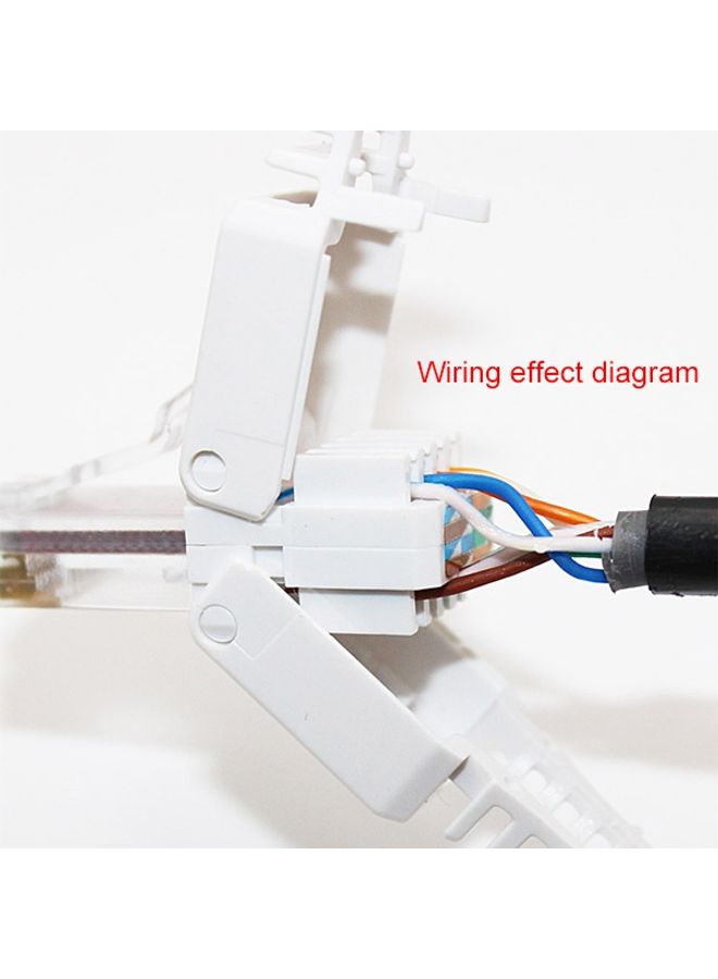 BURAQ Tool-free Crimping RJ-45 Connector Modular Plug, Short Version UTP Cat6  - Image 3