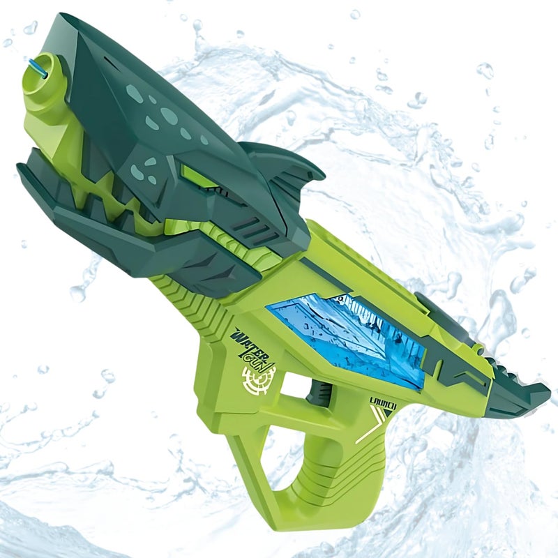Storio مسدس ماء كهربائي يعمل بالبطارية للأطفال | مدى إطلاق يصل إلى 25-30 قدم | آلية ضغط عالي مثالية للعب في الهواء الطلق على الشاطئ وحمام السباحة (البطارية غير مدرجة) - Image 1